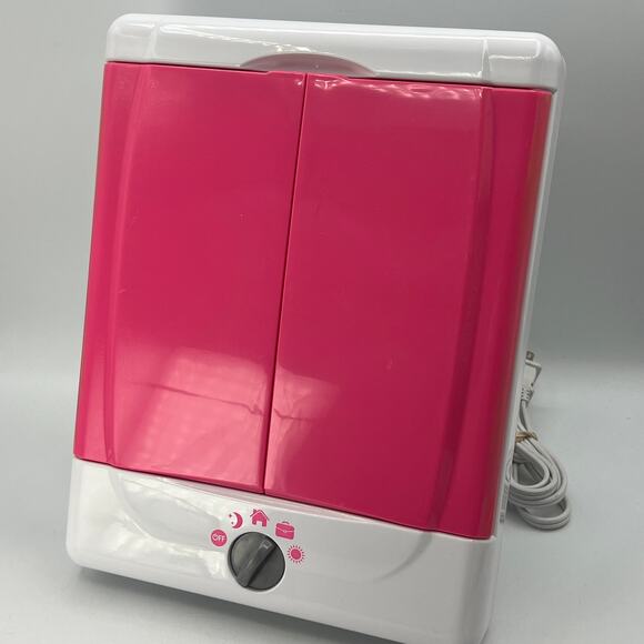 Pink Conair Lighted Magnified Makeup Mirror Barbie 4 Settings TM7LX PLU Tested - Picture 1 of 5